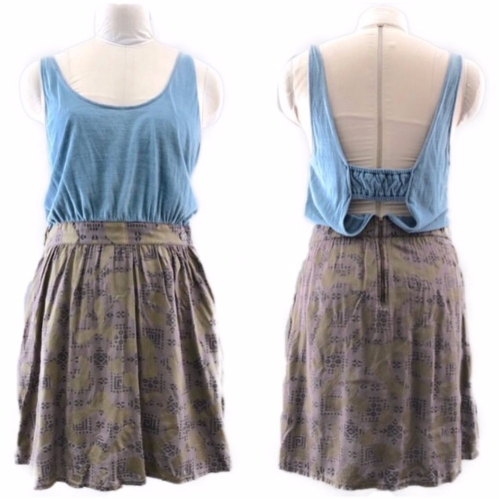 Obey Summer Dress Open Back